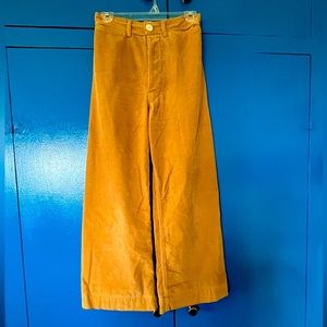 JESSE KAMM CORDUROY SAILOR PANTS